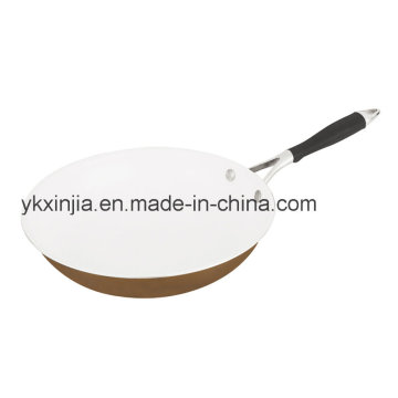 Kitchenware 24cm Ceramic Coating Frying Pan, Steak Pan, Cookware